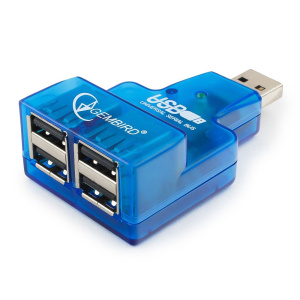 USB-концентратор 2.0 Gembird UHB-CN224, 4 порта фото