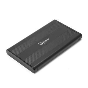 изображение Корпус для жесткого диска 2.5", USB 2.0, Gembird EE2-U2S-5, черный, металл
