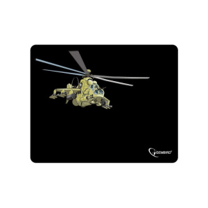 Коврик для мыши Gembird MP-GAME9, рисунок- "вертолет", размеры 250*200*3мм, ткань+резина фото