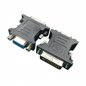 Переходник DVI-VGA, Cablexpert A-DVI-VGA-BK фото